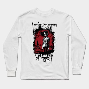 I prefer the company of myself Long Sleeve T-Shirt